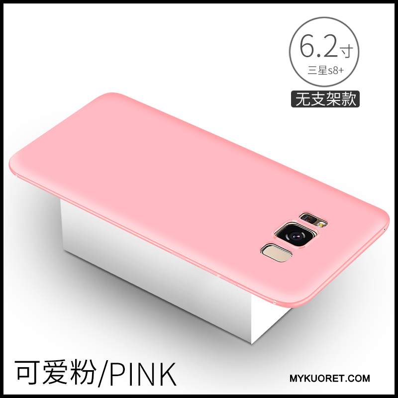 Kuori Samsung Galaxy S8+ Suojaus Trendi Ohut, Kotelo Samsung Galaxy S8+ Pehmeä Neste Musta Murtumaton