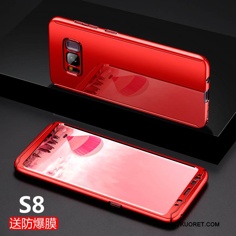 Kuori Samsung Galaxy S8 Suojaus Ultra Murtumaton, Kotelo Samsung Galaxy S8 Laukut Sininen Puhelimen Kuoret