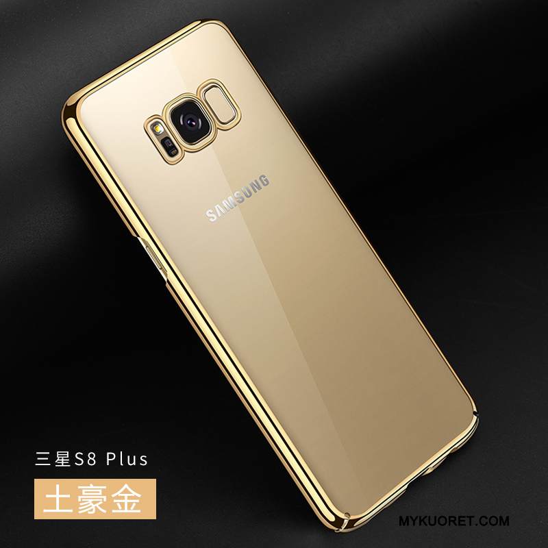 Kuori Samsung Galaxy S8+ Ylellisyys Puhelimen Kuoret Musta, Kotelo Samsung Galaxy S8+ Laukut Murtumaton Läpinäkyvä
