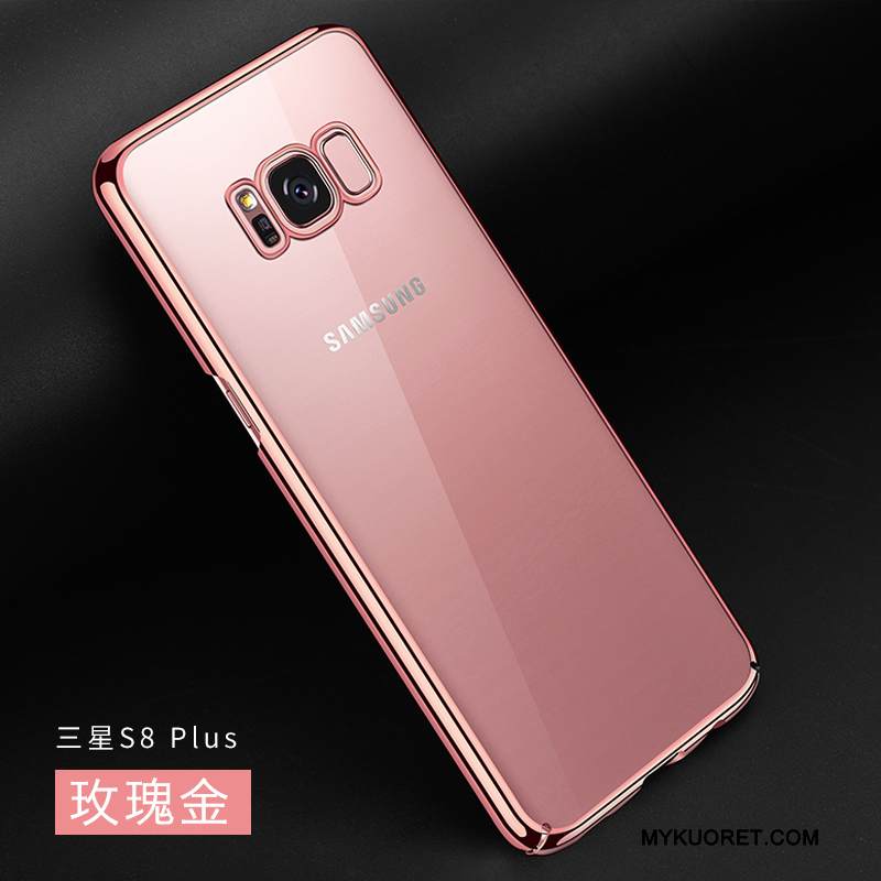 Kuori Samsung Galaxy S8+ Ylellisyys Puhelimen Kuoret Musta, Kotelo Samsung Galaxy S8+ Laukut Murtumaton Läpinäkyvä