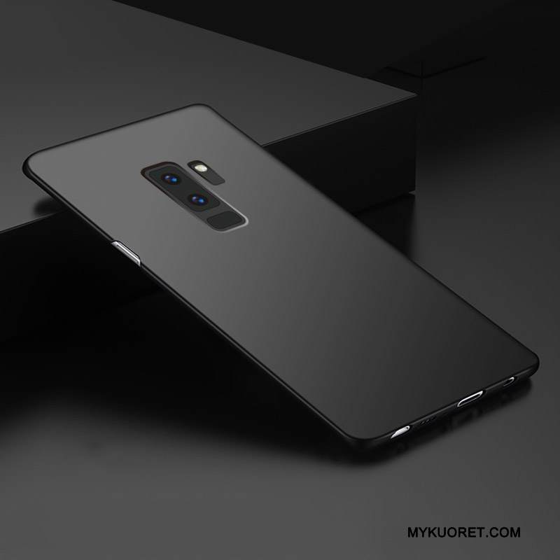 Kuori Samsung Galaxy S9+ Kohokuviointi Muokata Keltainen, Kotelo Samsung Galaxy S9+ Laukut Pesty Suede Ulotteinen