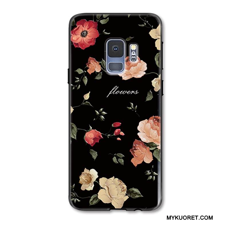Kuori Samsung Galaxy S9 Kohokuviointi Ripustettavat Koristeet Murtumaton, Kotelo Samsung Galaxy S9 Suojaus Tuuli Puhelimen Kuoret