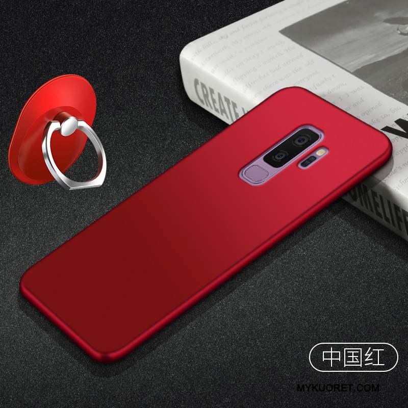 Kuori Samsung Galaxy S9+ Laukut Keltainen Puhelimen Kuoret, Kotelo Samsung Galaxy S9+ Pehmeä Neste Ultra Yksinkertainen