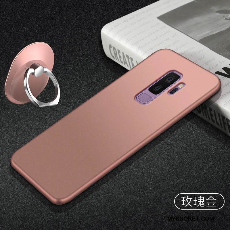 Kuori Samsung Galaxy S9+ Laukut Keltainen Puhelimen Kuoret, Kotelo Samsung Galaxy S9+ Pehmeä Neste Ultra Yksinkertainen