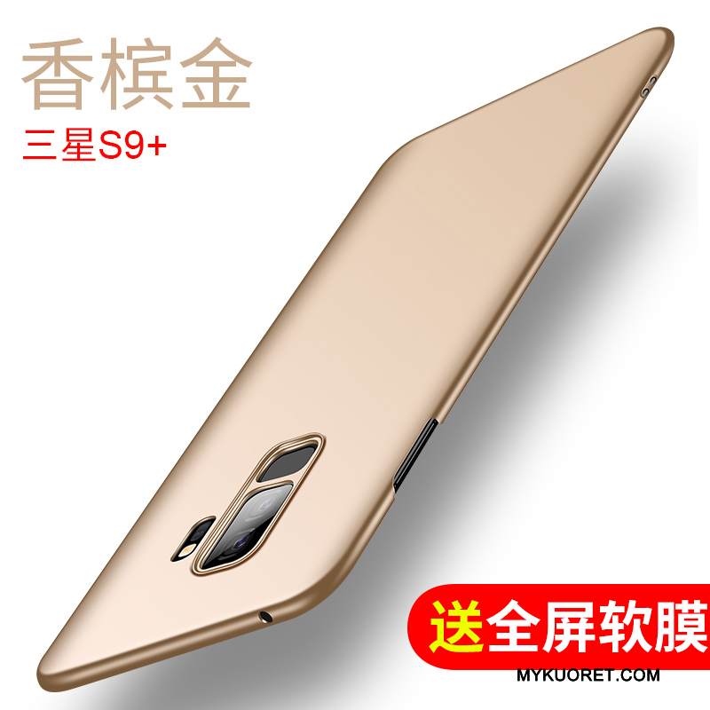 Kuori Samsung Galaxy S9+ Laukut Kova Punainen, Kotelo Samsung Galaxy S9+ Suojaus Ultra Puhelimen Kuoret