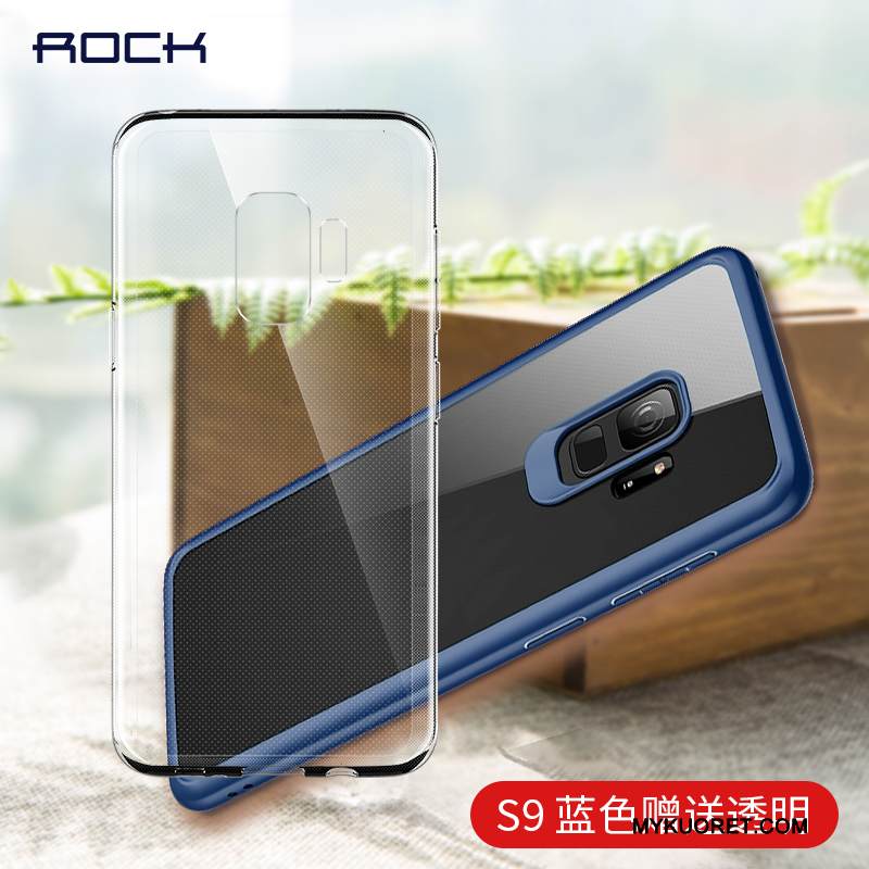 Kuori Samsung Galaxy S9 Laukut Läpinäkyvä Ultra, Kotelo Samsung Galaxy S9 Suojaus Musta Murtumaton