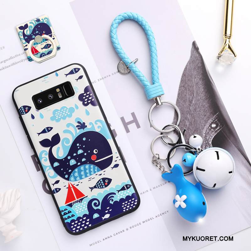 Kuori Samsung Galaxy S9 Laukut Murtumaton Puhelimen Kuoret, Kotelo Samsung Galaxy S9 Silikoni Persoonallisuus Musta