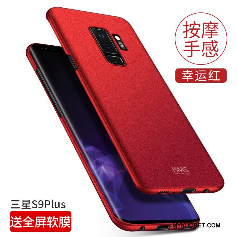 Kuori Samsung Galaxy S9+ Laukut Ohut Trendi, Kotelo Samsung Galaxy S9+ Suojaus Ultra Kova