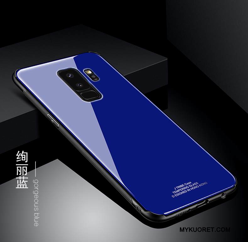 Kuori Samsung Galaxy S9+ Laukut Peili Murtumaton, Kotelo Samsung Galaxy S9+ Luova Puhelimen Kuoret Lasi