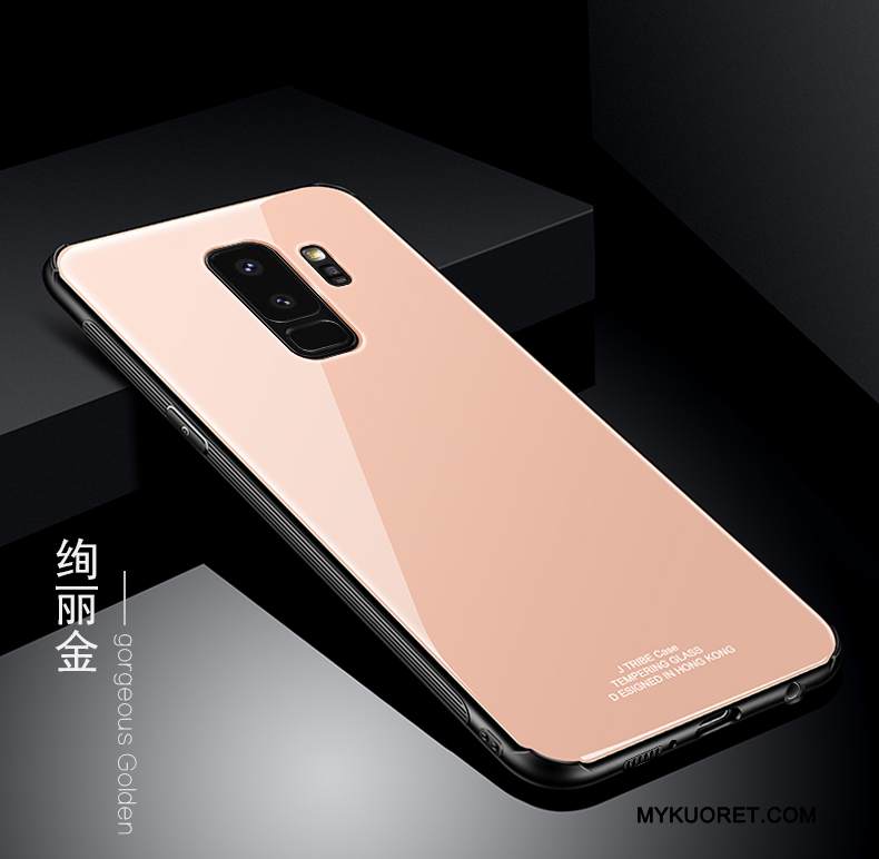 Kuori Samsung Galaxy S9+ Laukut Peili Murtumaton, Kotelo Samsung Galaxy S9+ Luova Puhelimen Kuoret Lasi
