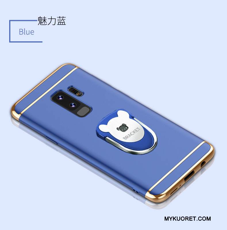 Kuori Samsung Galaxy S9+ Laukut Pesty Suede Murtumaton, Kotelo Samsung Galaxy S9+ Suojaus Tide-brändi Puhelimen Kuoret