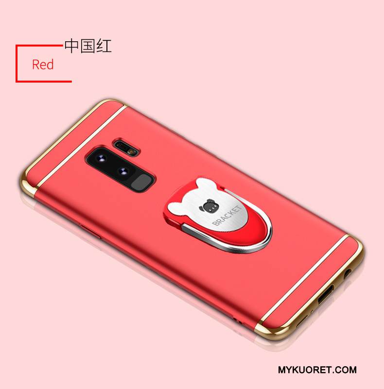 Kuori Samsung Galaxy S9+ Laukut Pesty Suede Murtumaton, Kotelo Samsung Galaxy S9+ Suojaus Tide-brändi Puhelimen Kuoret