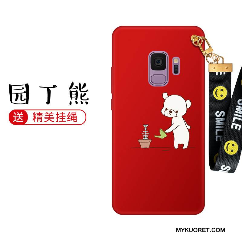 Kuori Samsung Galaxy S9 Laukut Pesty Suede Trendi, Kotelo Samsung Galaxy S9 Silikoni Persoonallisuus Puhelimen Kuoret