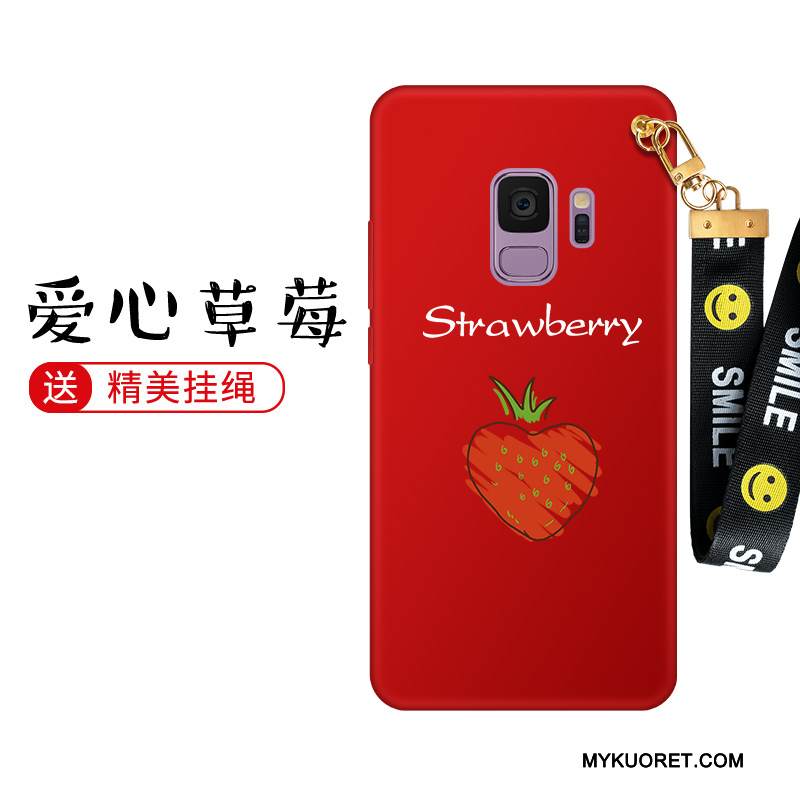 Kuori Samsung Galaxy S9 Laukut Pesty Suede Trendi, Kotelo Samsung Galaxy S9 Silikoni Persoonallisuus Puhelimen Kuoret