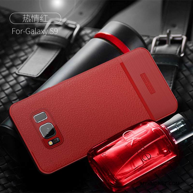 Kuori Samsung Galaxy S9 Laukut Puhelimen Kuoret Murtumaton, Kotelo Samsung Galaxy S9 Luova Tummansininen Persoonallisuus