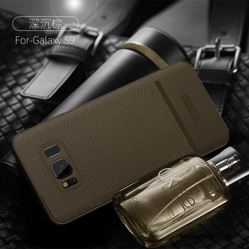 Kuori Samsung Galaxy S9 Laukut Puhelimen Kuoret Murtumaton, Kotelo Samsung Galaxy S9 Luova Tummansininen Persoonallisuus
