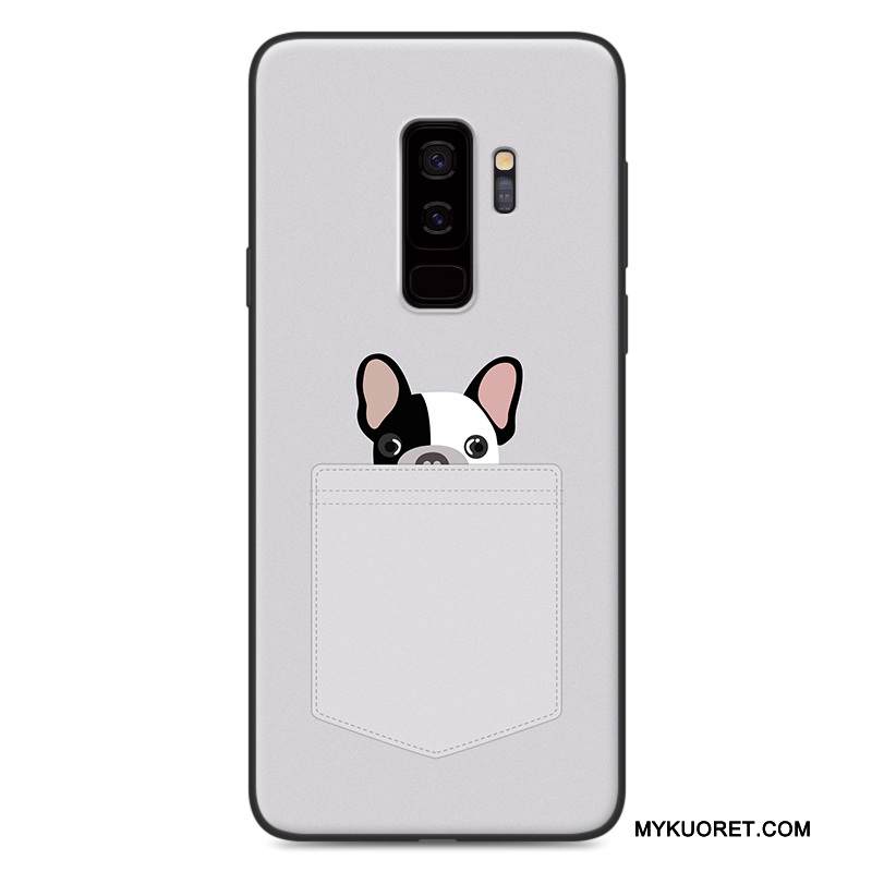 Kuori Samsung Galaxy S9 Laukut Puhelimen Kuoret Pesty Suede, Kotelo Samsung Galaxy S9 Suojaus Jauhe