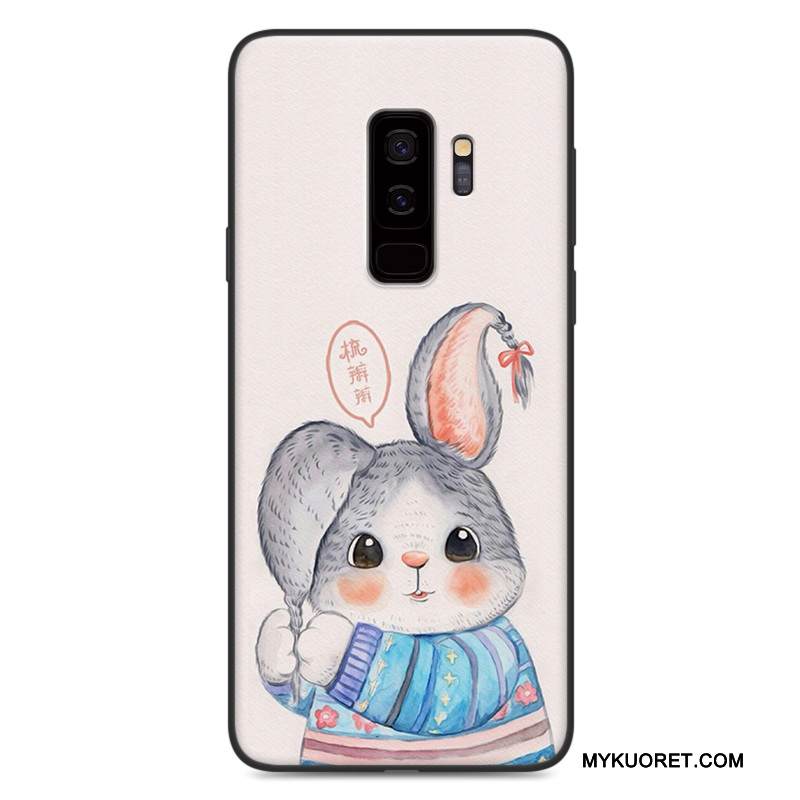 Kuori Samsung Galaxy S9 Laukut Puhelimen Kuoret Pesty Suede, Kotelo Samsung Galaxy S9 Suojaus Jauhe