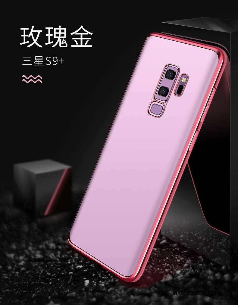 Kuori Samsung Galaxy S9+ Laukut Ultra Puhelimen Kuoret, Kotelo Samsung Galaxy S9+ Ohut Läpinäkyvä