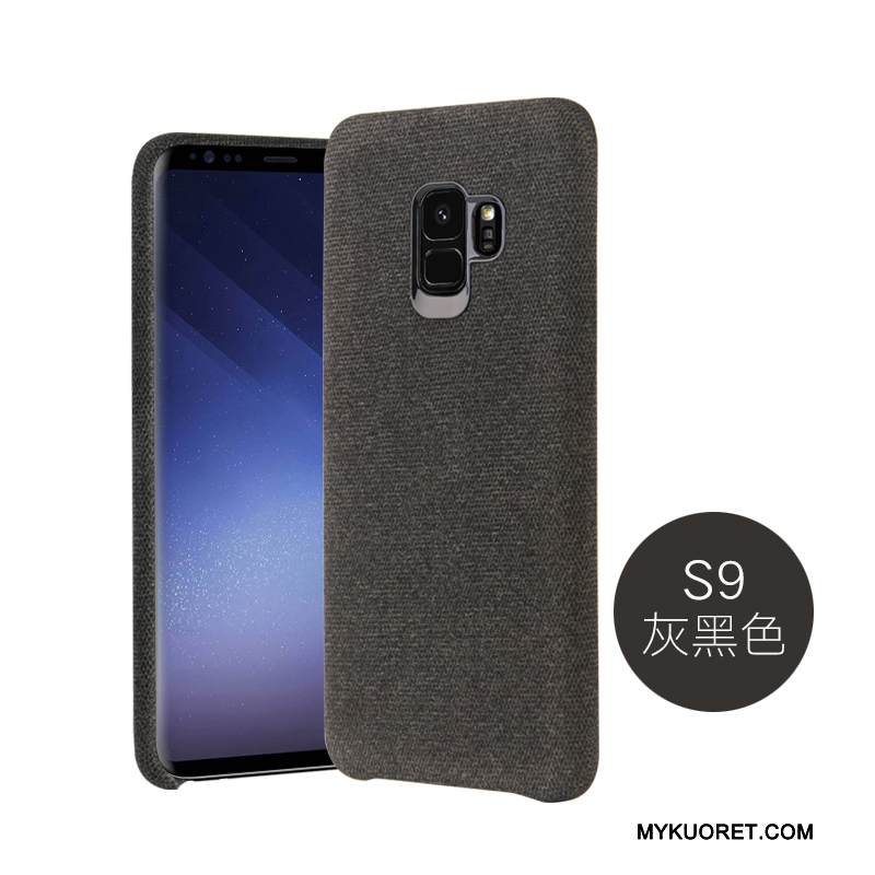 Kuori Samsung Galaxy S9 Luova Harmaa Musta, Kotelo Samsung Galaxy S9 Murtumaton Persoonallisuus