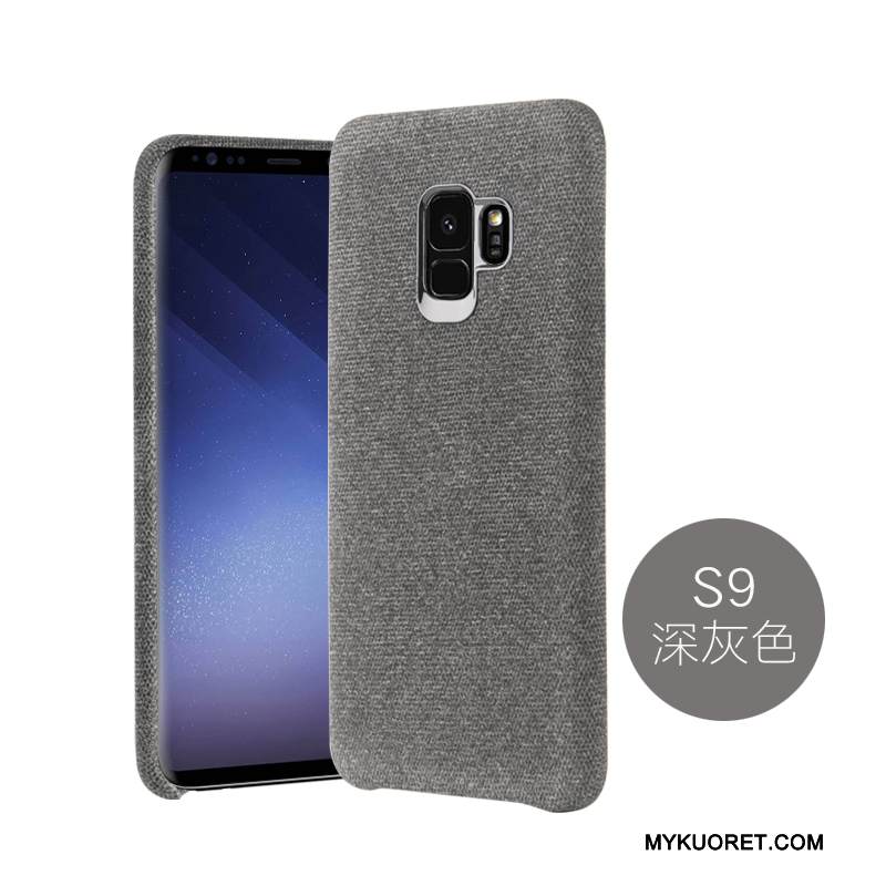 Kuori Samsung Galaxy S9 Luova Harmaa Musta, Kotelo Samsung Galaxy S9 Murtumaton Persoonallisuus