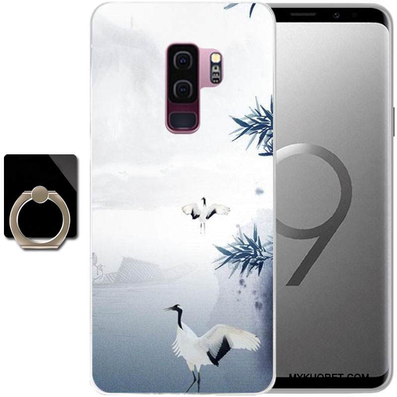 Kuori Samsung Galaxy S9 Maalaus Vihreä Murtumaton, Kotelo Samsung Galaxy S9 Suojaus Puhelimen Kuoret