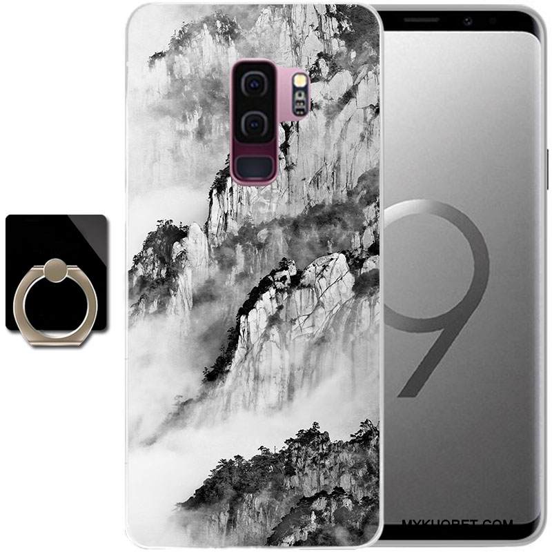 Kuori Samsung Galaxy S9 Maalaus Vihreä Murtumaton, Kotelo Samsung Galaxy S9 Suojaus Puhelimen Kuoret