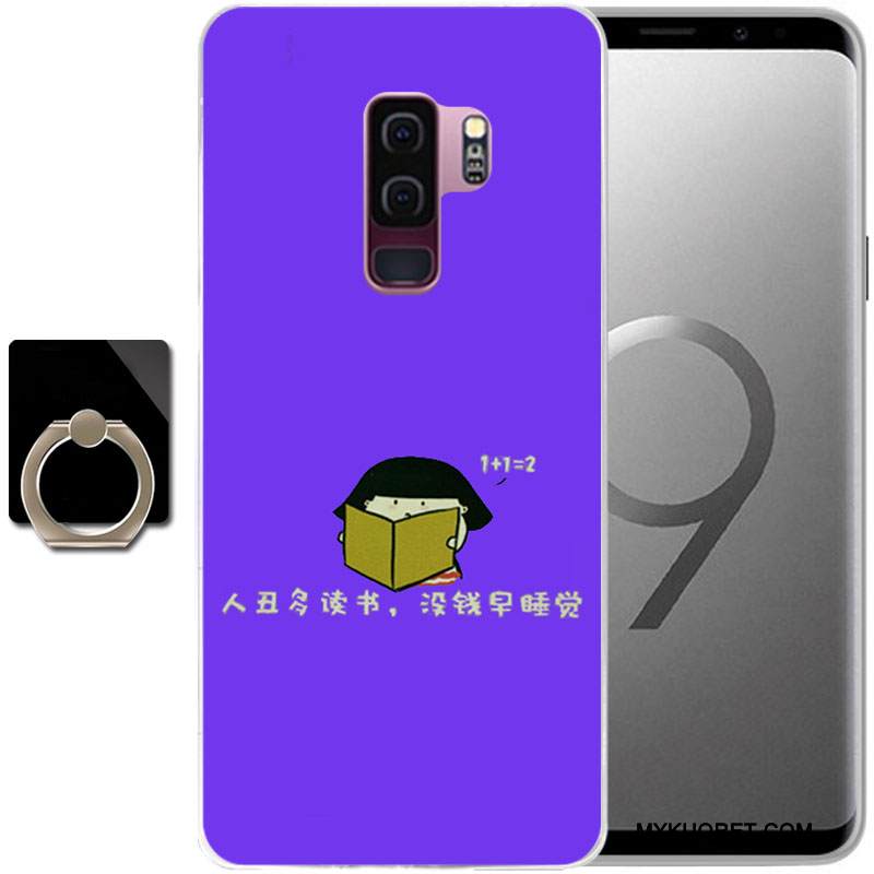 Kuori Samsung Galaxy S9+ Maalaus Vihreä Murtumaton, Kotelo Samsung Galaxy S9+ Suojaus Puhelimen Kuoret