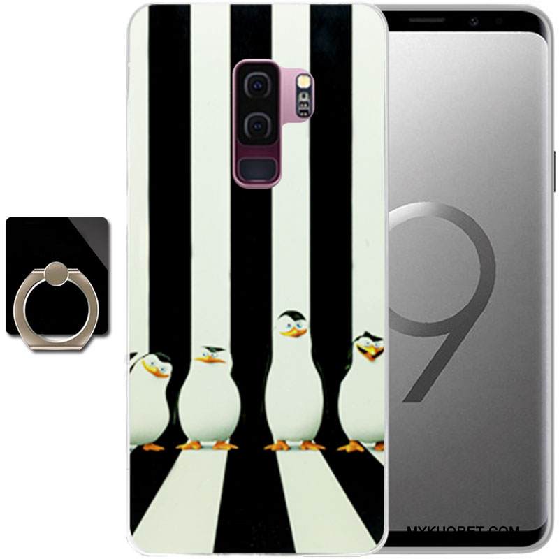 Kuori Samsung Galaxy S9+ Maalaus Vihreä Murtumaton, Kotelo Samsung Galaxy S9+ Suojaus Puhelimen Kuoret