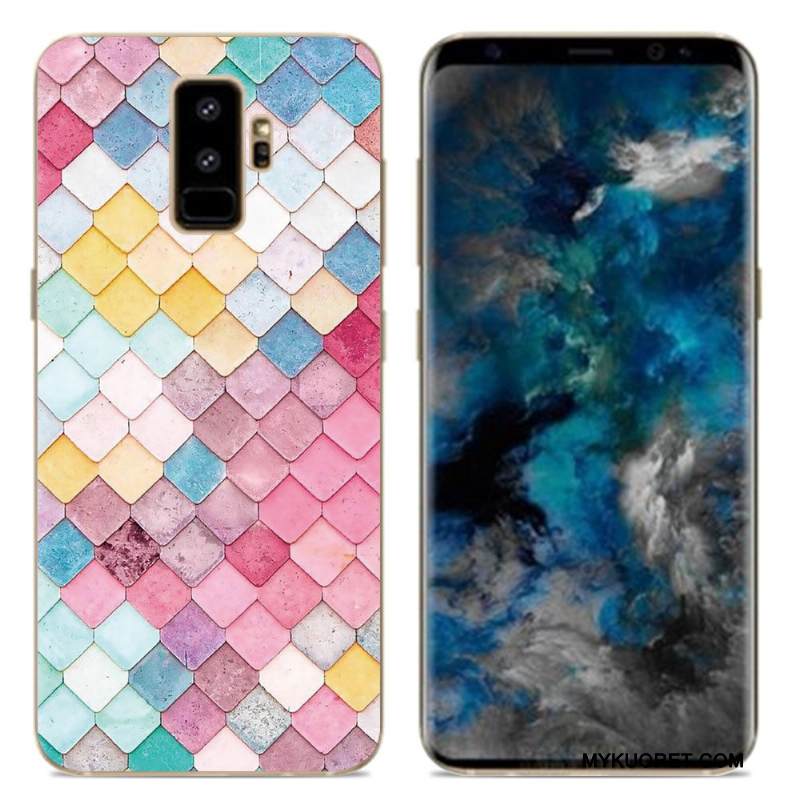Kuori Samsung Galaxy S9 Monivärinen Puhelimen Kuoret Yksinkertainen, Kotelo Samsung Galaxy S9 Luova