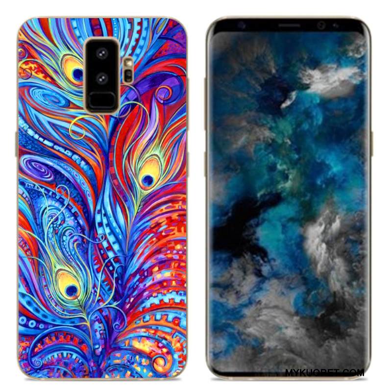 Kuori Samsung Galaxy S9 Monivärinen Puhelimen Kuoret Yksinkertainen, Kotelo Samsung Galaxy S9 Luova