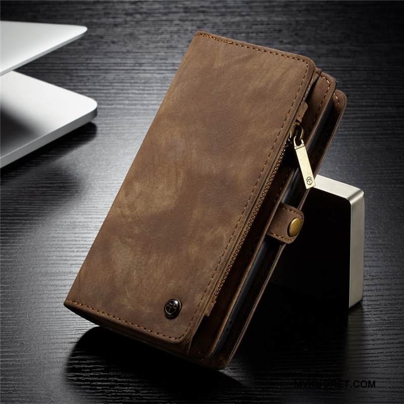 Kuori Samsung Galaxy S9 Nahka Puhelimen Kuoret Punainen, Kotelo Samsung Galaxy S9 Kuoret