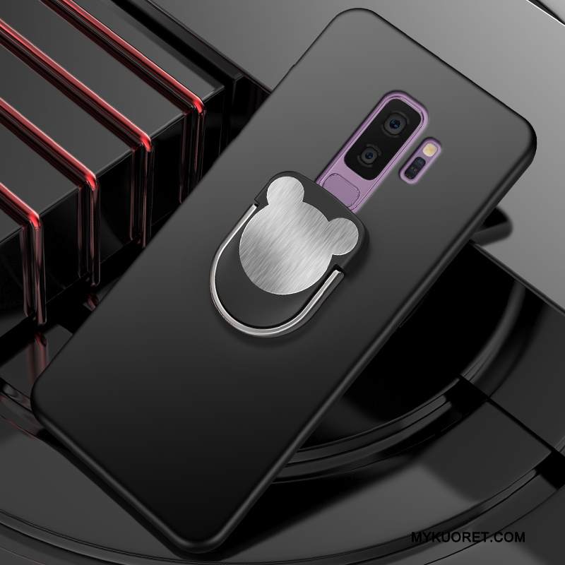 Kuori Samsung Galaxy S9+ Pehmeä Neste Auto Kevyt, Kotelo Samsung Galaxy S9+ Luova Punainen Puhelimen Kuoret