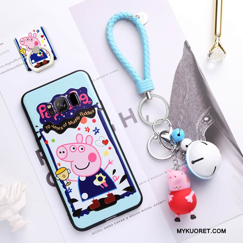 Kuori Samsung Galaxy S9+ Pehmeä Neste Persoonallisuus Ihana, Kotelo Samsung Galaxy S9+ Silikoni Punainen Puhelimen Kuoret