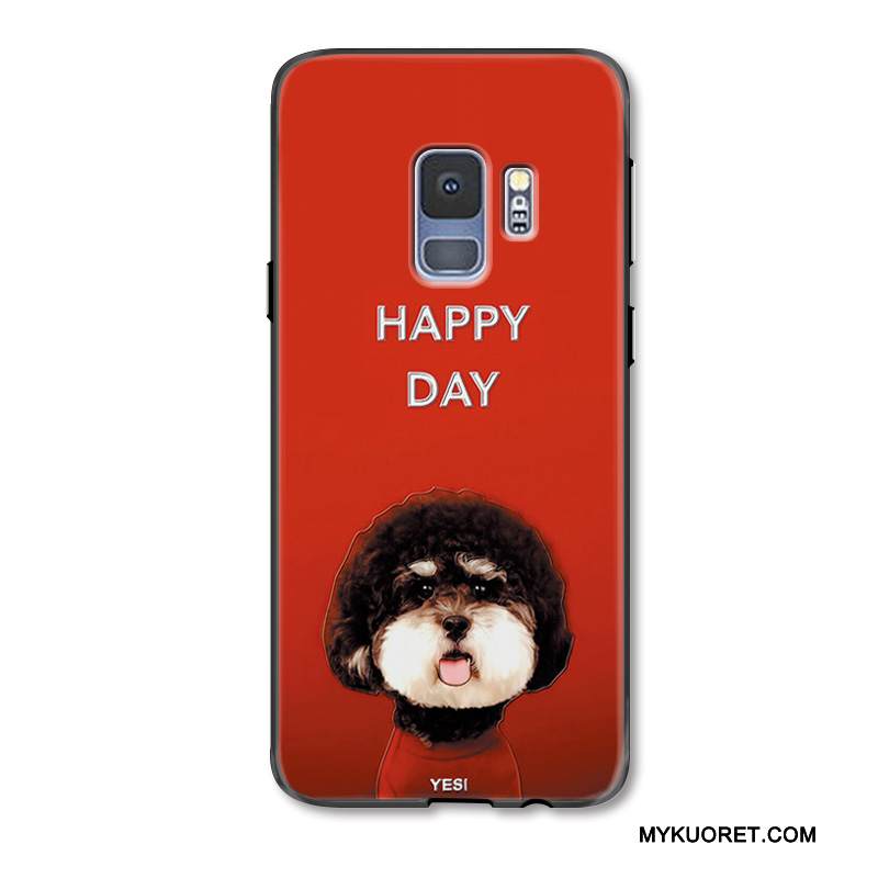 Kuori Samsung Galaxy S9+ Sarjakuva Khaki Ihana, Kotelo Samsung Galaxy S9+ Maalaus Puhelimen Kuoret