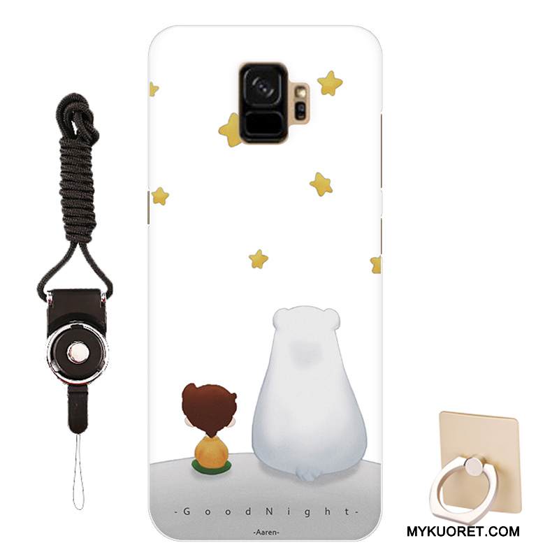 Kuori Samsung Galaxy S9 Sarjakuva Persoonallisuus Sininen, Kotelo Samsung Galaxy S9 Silikoni Puhelimen Kuoret Muokata