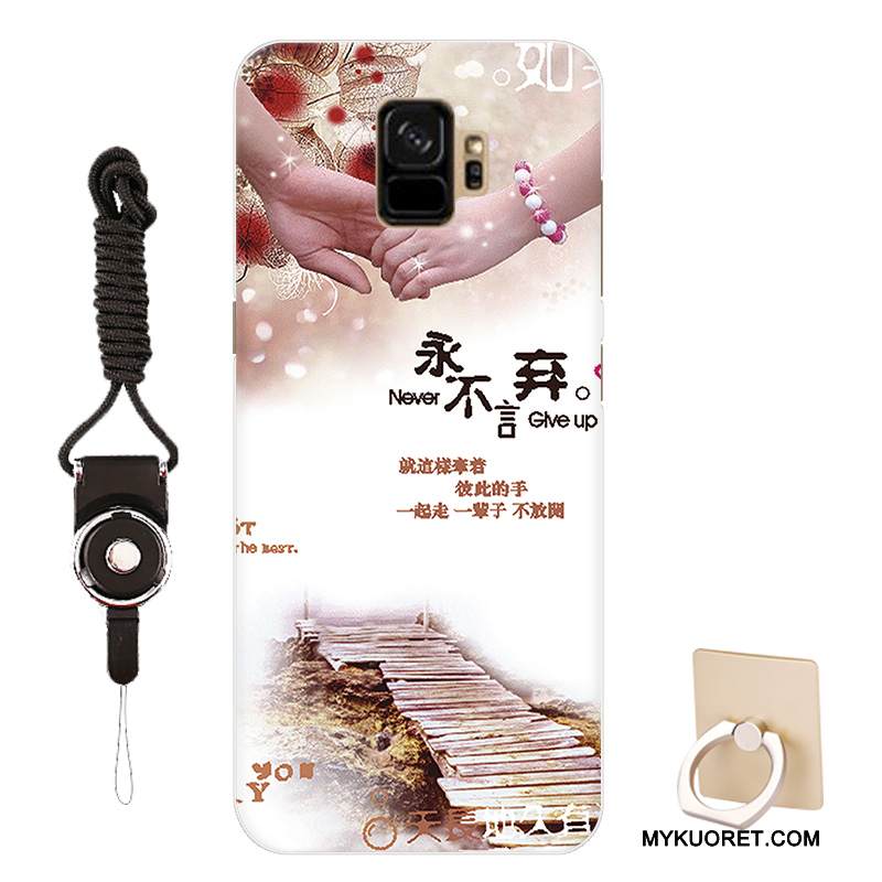 Kuori Samsung Galaxy S9 Sarjakuva Persoonallisuus Sininen, Kotelo Samsung Galaxy S9 Silikoni Puhelimen Kuoret Muokata