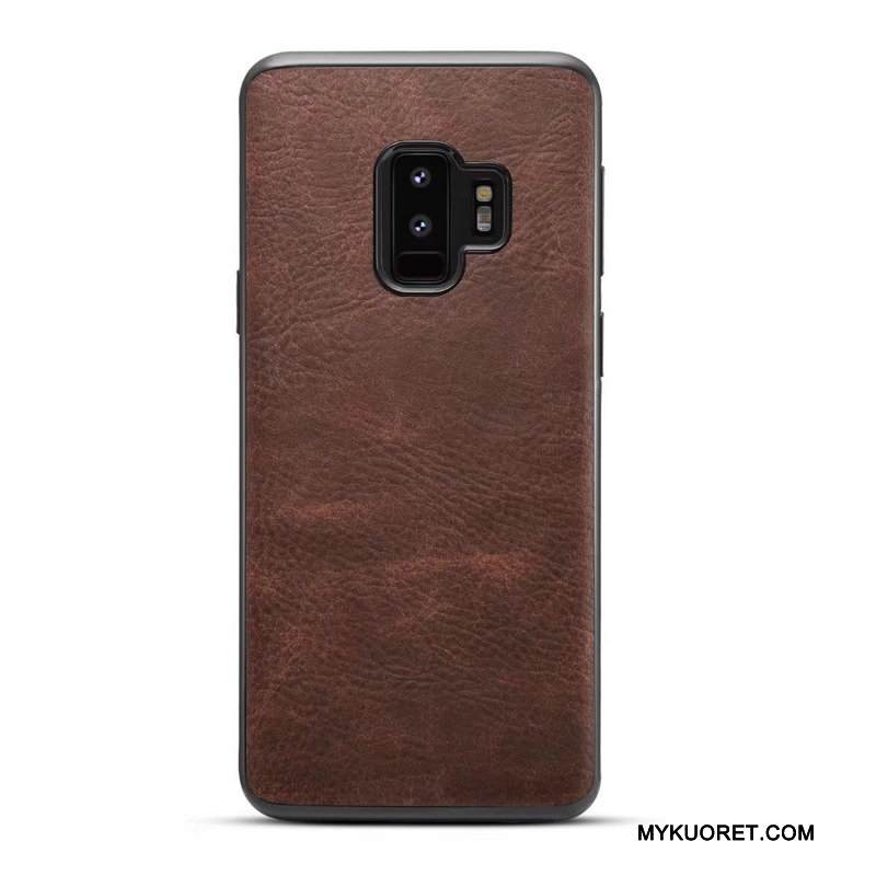 Kuori Samsung Galaxy S9+ Silikoni Khaki Puhelimen Kuoret, Kotelo Samsung Galaxy S9+ Laukut Murtumaton Liiketoiminta