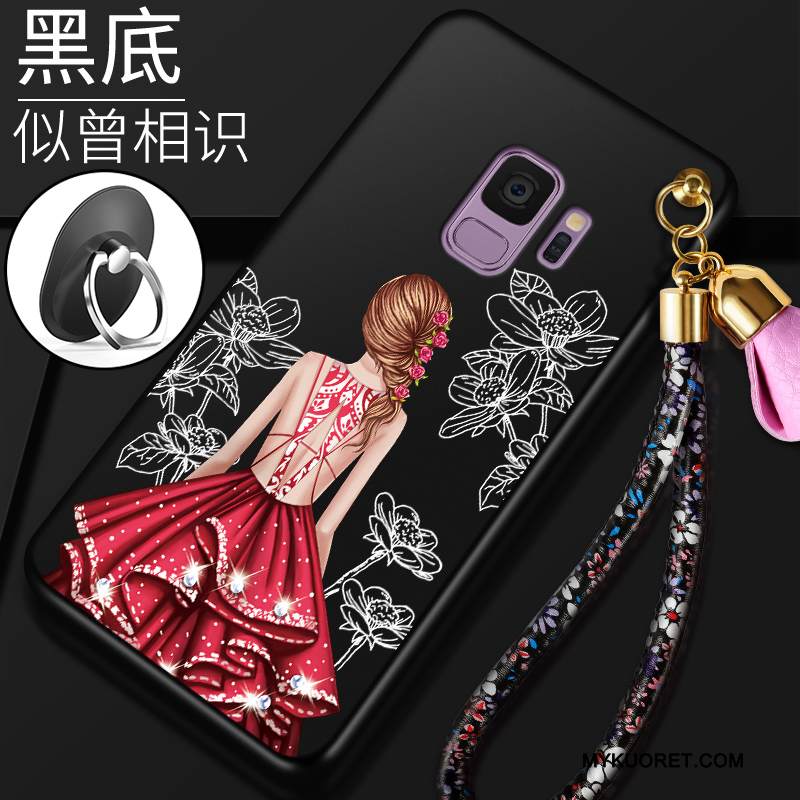 Kuori Samsung Galaxy S9 Silikoni Murtumaton Punainen, Kotelo Samsung Galaxy S9 Pehmeä Neste Trendi Puhelimen Kuoret