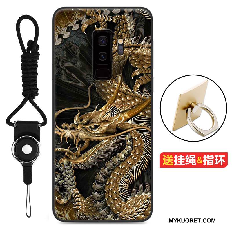 Kuori Samsung Galaxy S9 Silikoni Pesty Suede Murtumaton, Kotelo Samsung Galaxy S9 Laukut Trendi Puhelimen Kuoret