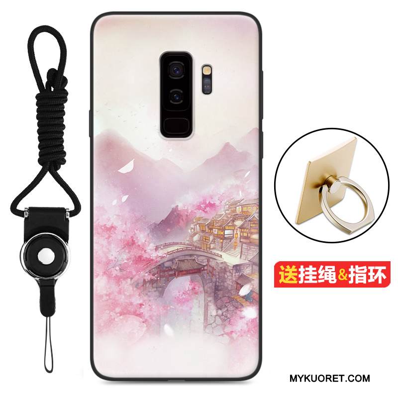 Kuori Samsung Galaxy S9 Silikoni Pesty Suede Murtumaton, Kotelo Samsung Galaxy S9 Laukut Trendi Puhelimen Kuoret