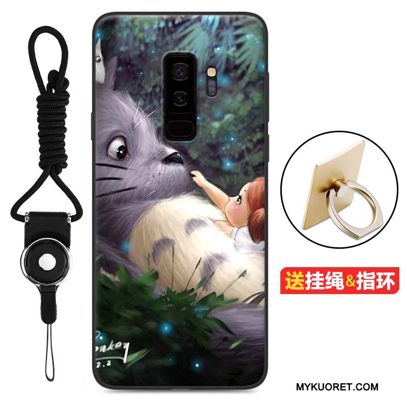 Kuori Samsung Galaxy S9 Silikoni Pesty Suede Murtumaton, Kotelo Samsung Galaxy S9 Laukut Trendi Puhelimen Kuoret
