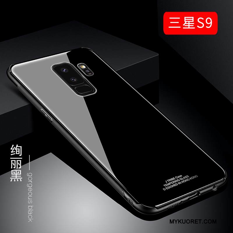 Kuori Samsung Galaxy S9 Suojaus Murtumaton Puhelimen Kuoret, Kotelo Samsung Galaxy S9 Laukut Valkoinen Läpinäkyvä
