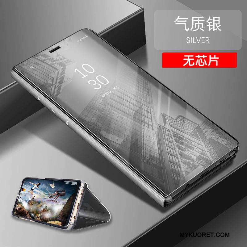 Kuori Samsung Galaxy S9 Suojaus Peili Murtumaton, Kotelo Samsung Galaxy S9 Kuoret Violetti Hopea