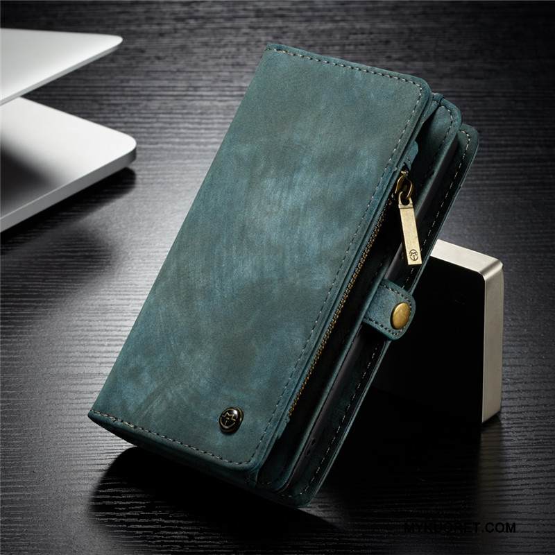 Kuori Samsung Galaxy S9+ Suojaus Puhelimen Kuoret Sininen, Kotelo Samsung Galaxy S9+ Salkku