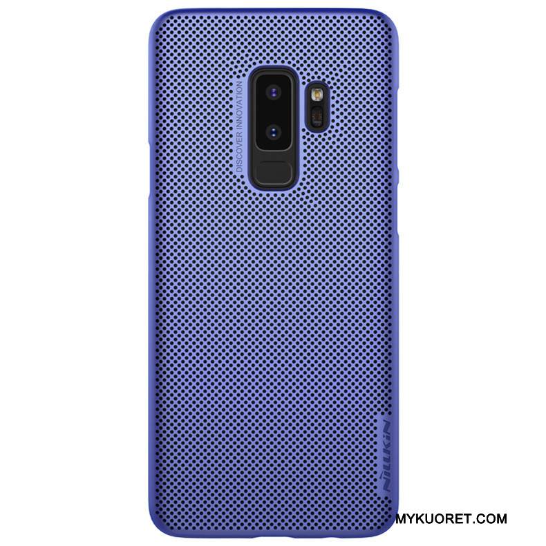 Kuori Samsung Galaxy S9+ Suojaus Punainen Säteilevä, Kotelo Samsung Galaxy S9+ Hengittävä Kulta