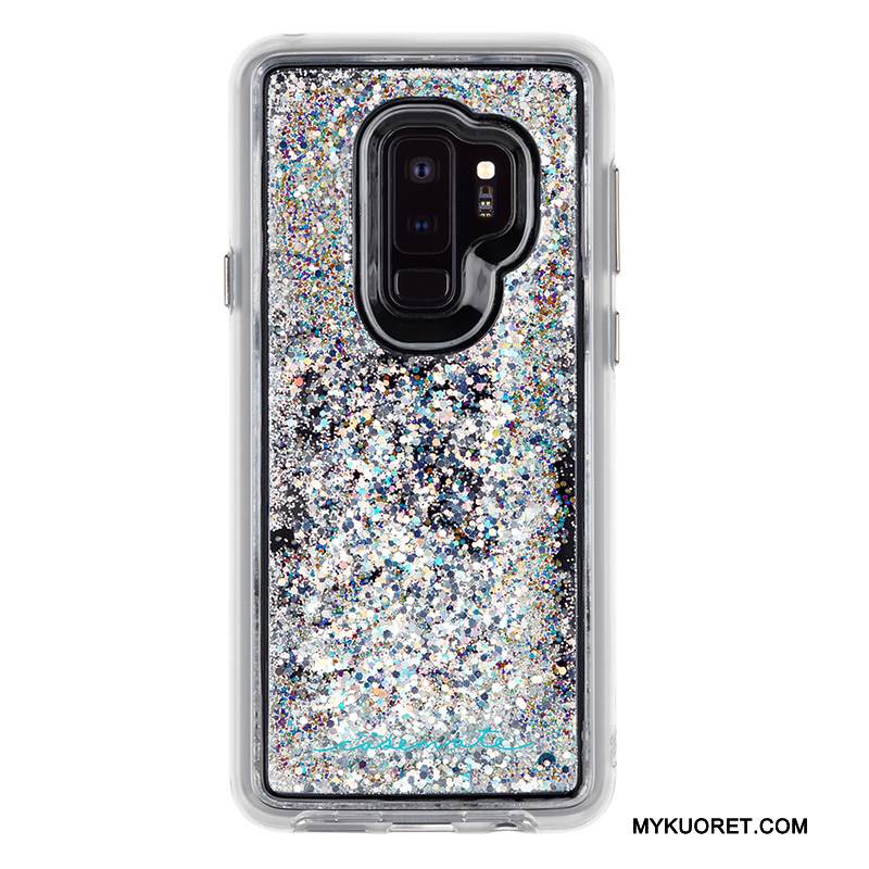 Kuori Samsung Galaxy S9 Tila Juoksuhiekka Murtumaton, Kotelo Samsung Galaxy S9 Suojaus Puhelimen Kuoret Punainen