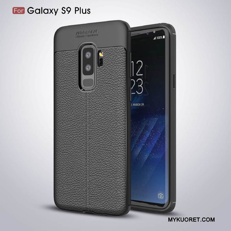 Kuori Samsung Galaxy S9+ Tila Murtumaton Liiketoiminta, Kotelo Samsung Galaxy S9+ Laukut Harmaa Puhelimen Kuoret