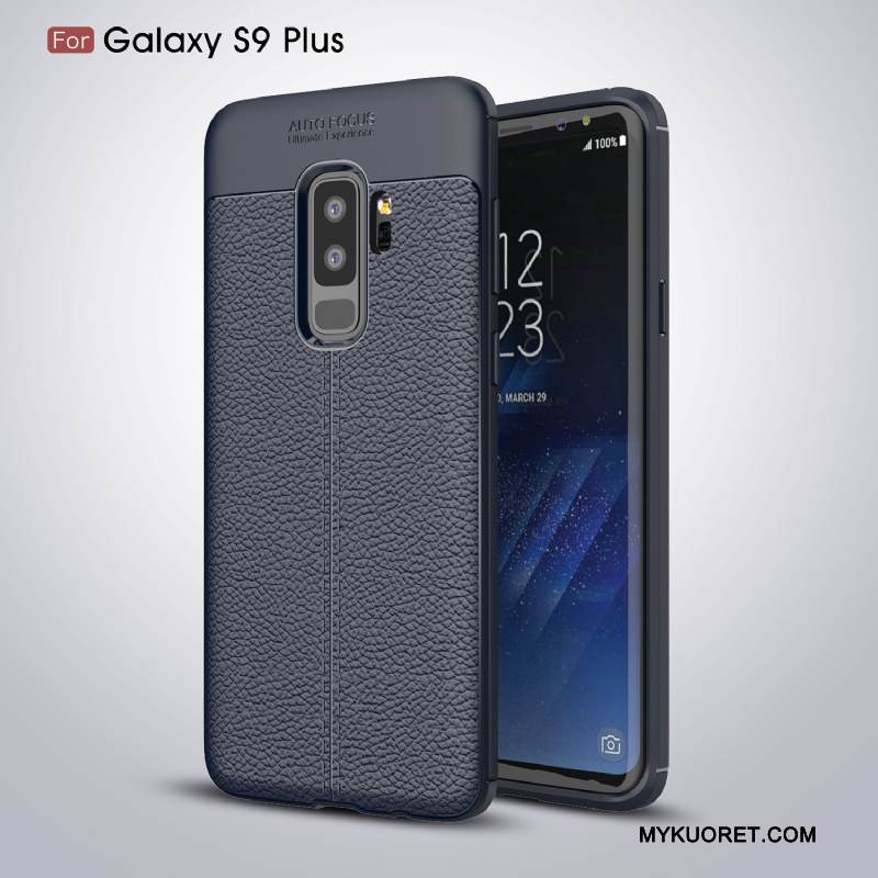 Kuori Samsung Galaxy S9+ Tila Murtumaton Liiketoiminta, Kotelo Samsung Galaxy S9+ Laukut Harmaa Puhelimen Kuoret