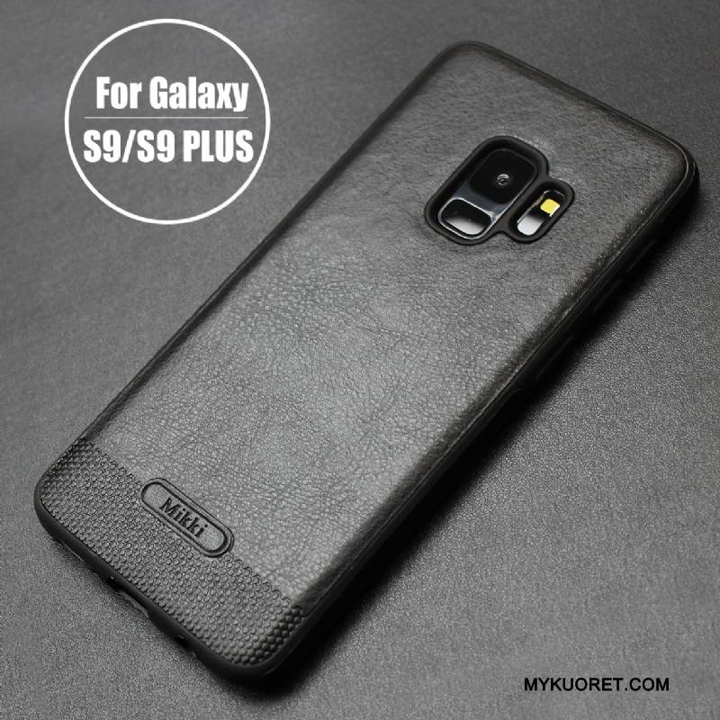 Kuori Samsung Galaxy S9+ Tila Yksinkertainen Liiketoiminta, Kotelo Samsung Galaxy S9+ Pehmeä Neste Puhelimen Kuoret